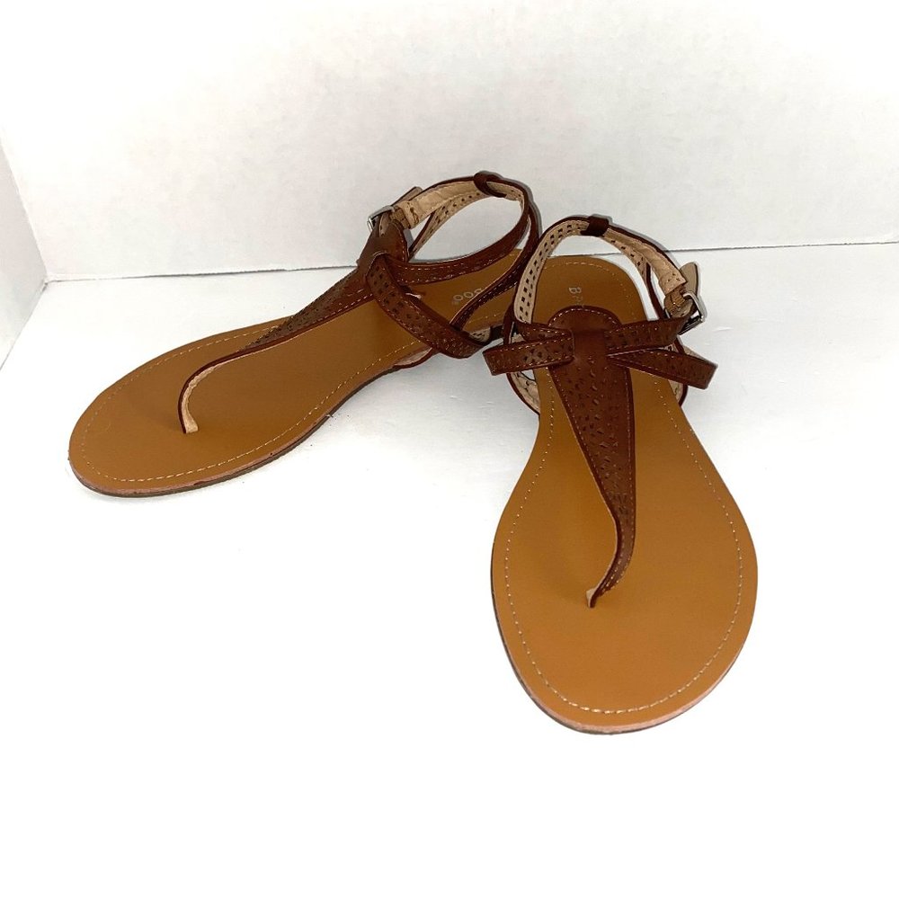 🌸BAMBOO Brown Sandals‎